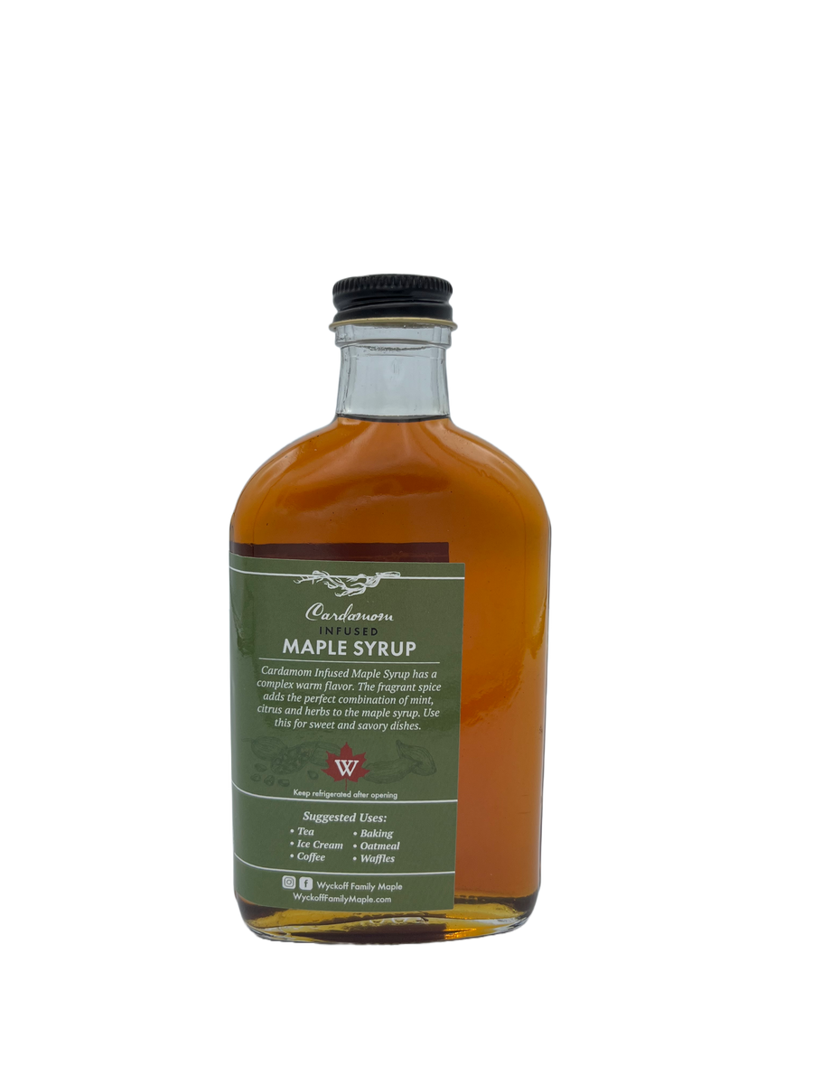 Cardamom Infused Maple Syrup Wyckoff Family Maple