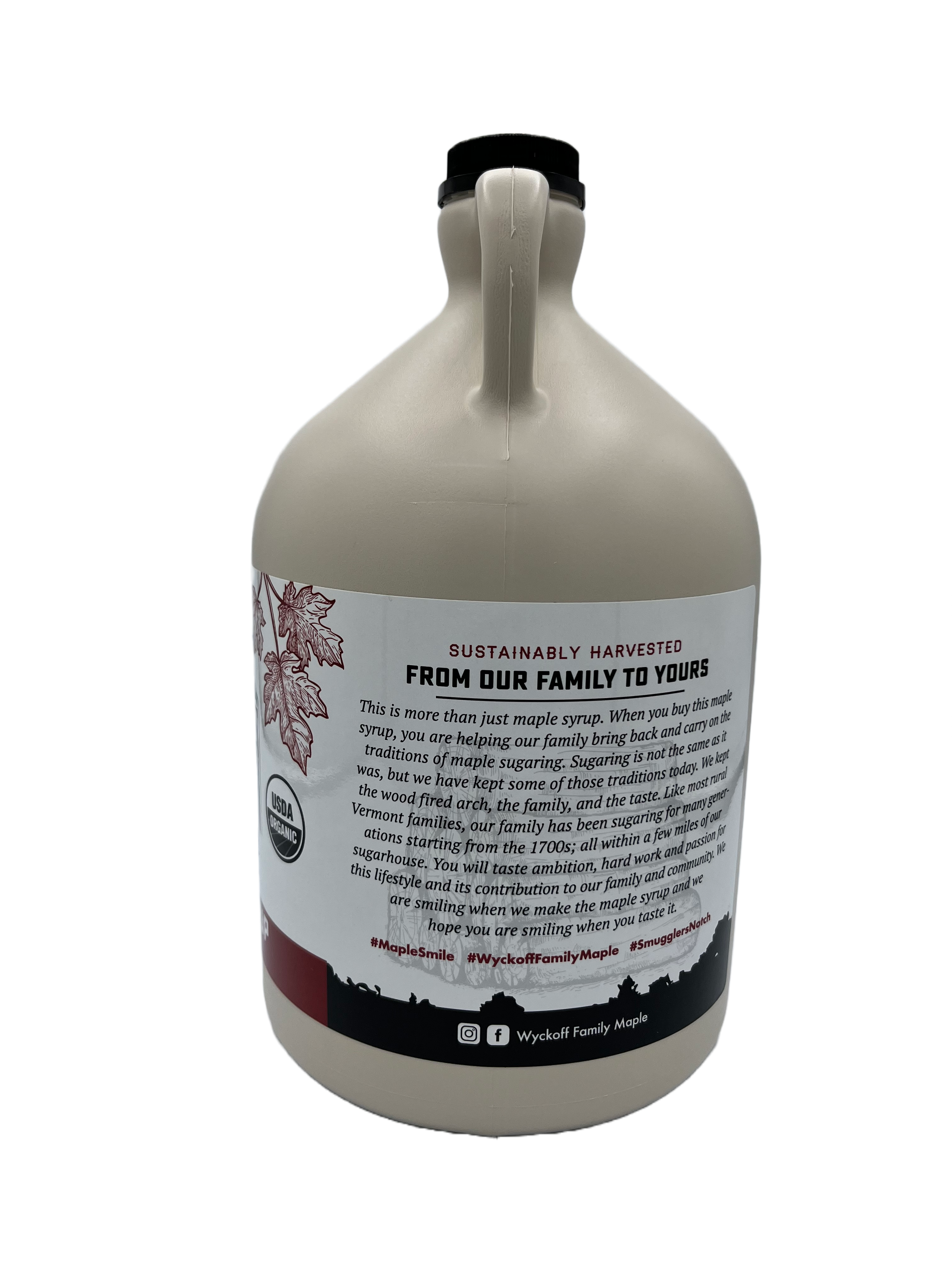 Gallon Pure Organic Maple Syrup - 128oz