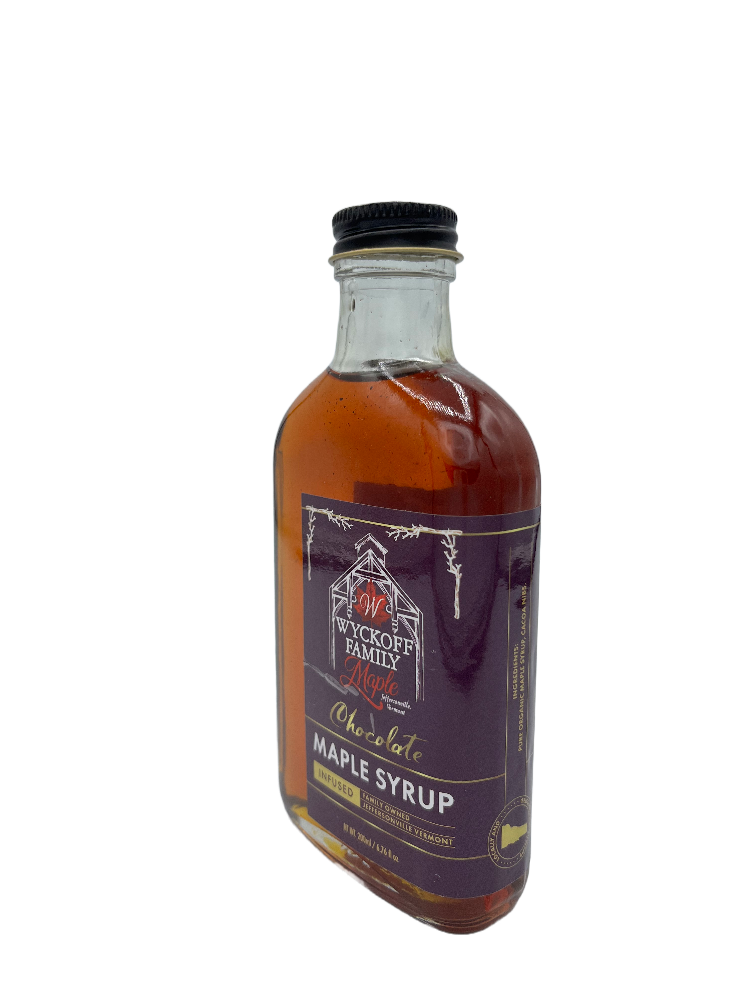 Chocolate Infused Maple Syrup