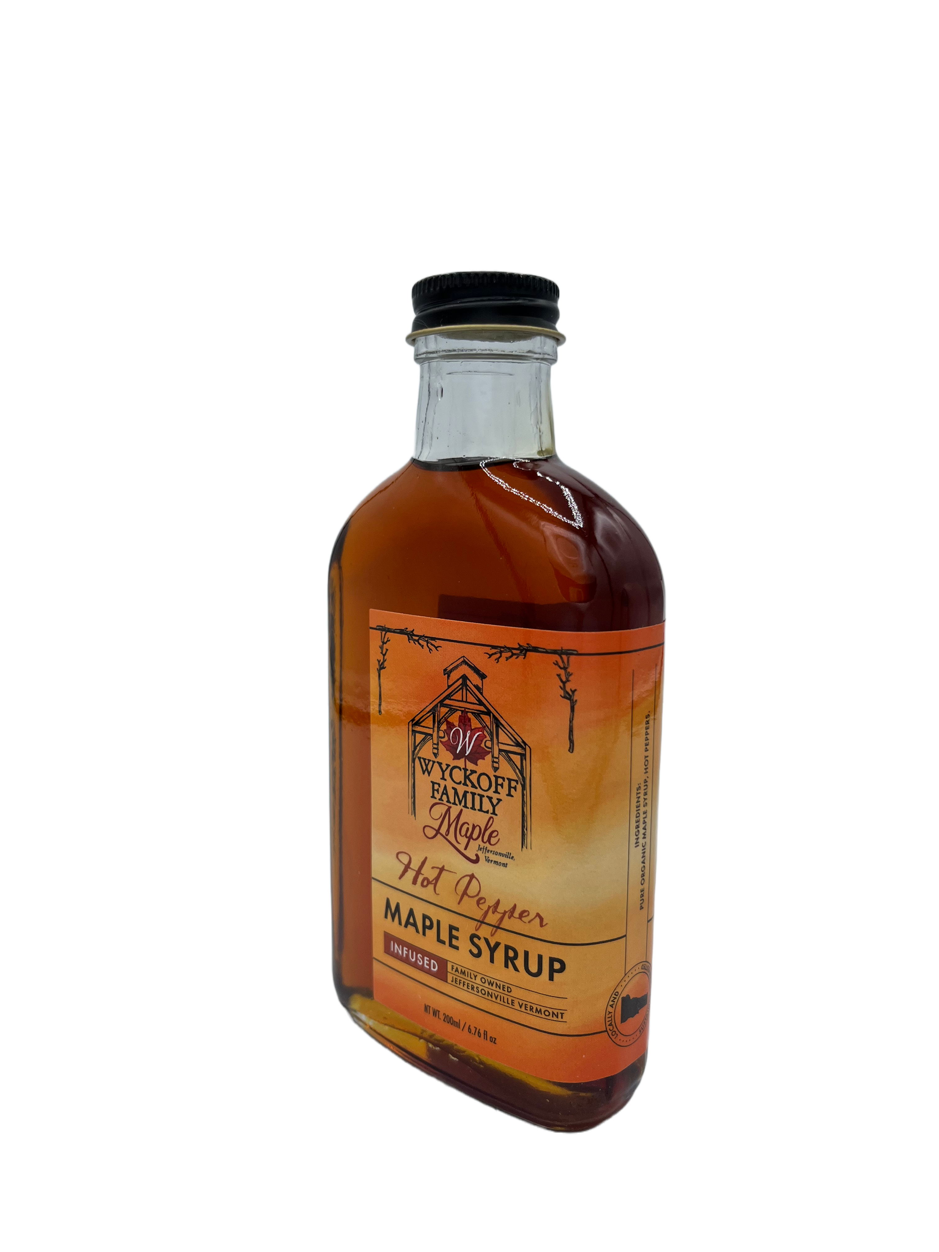 Hot Pepper Infused Maple Syrup