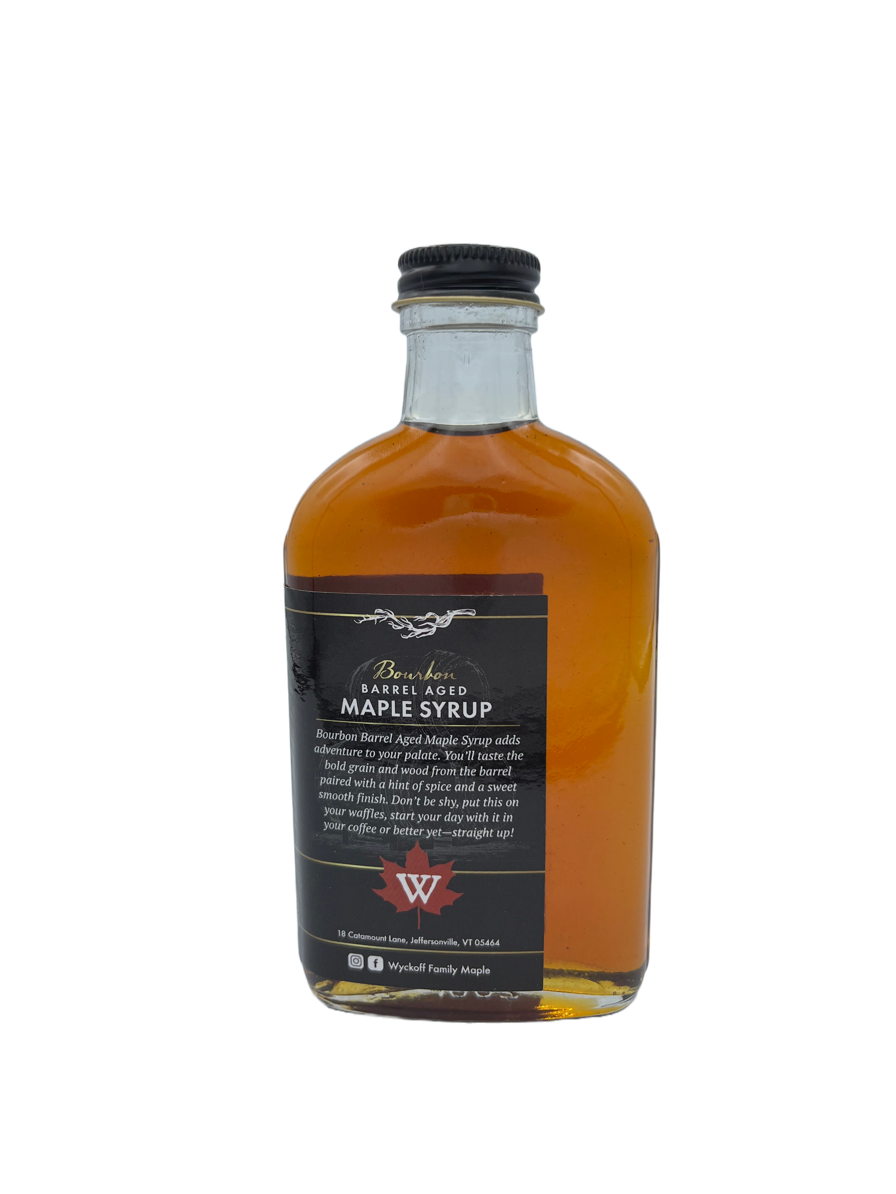 Bourbon Barrel Aged Maple Syrup