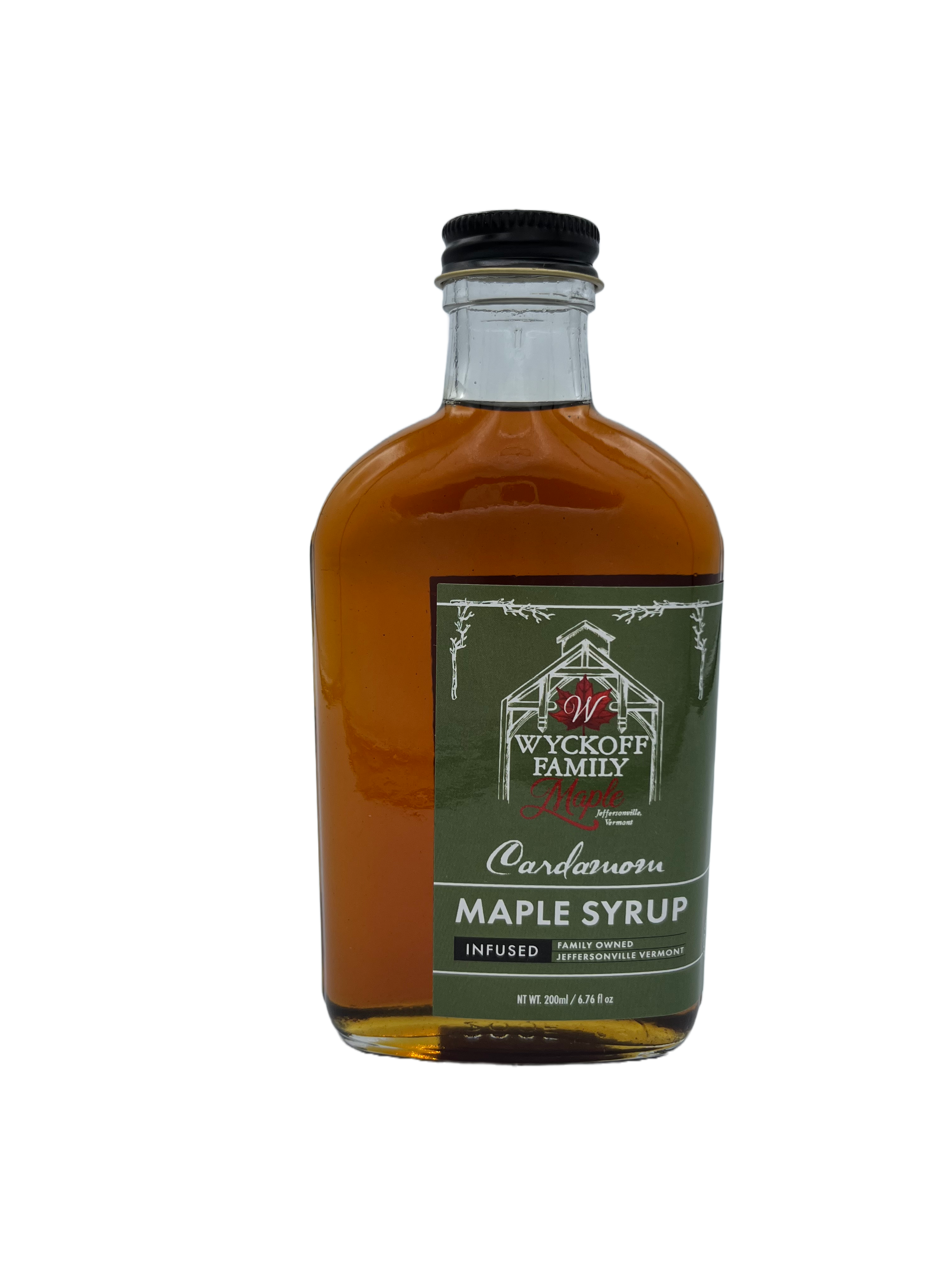 Cardamom Infused Maple Syrup