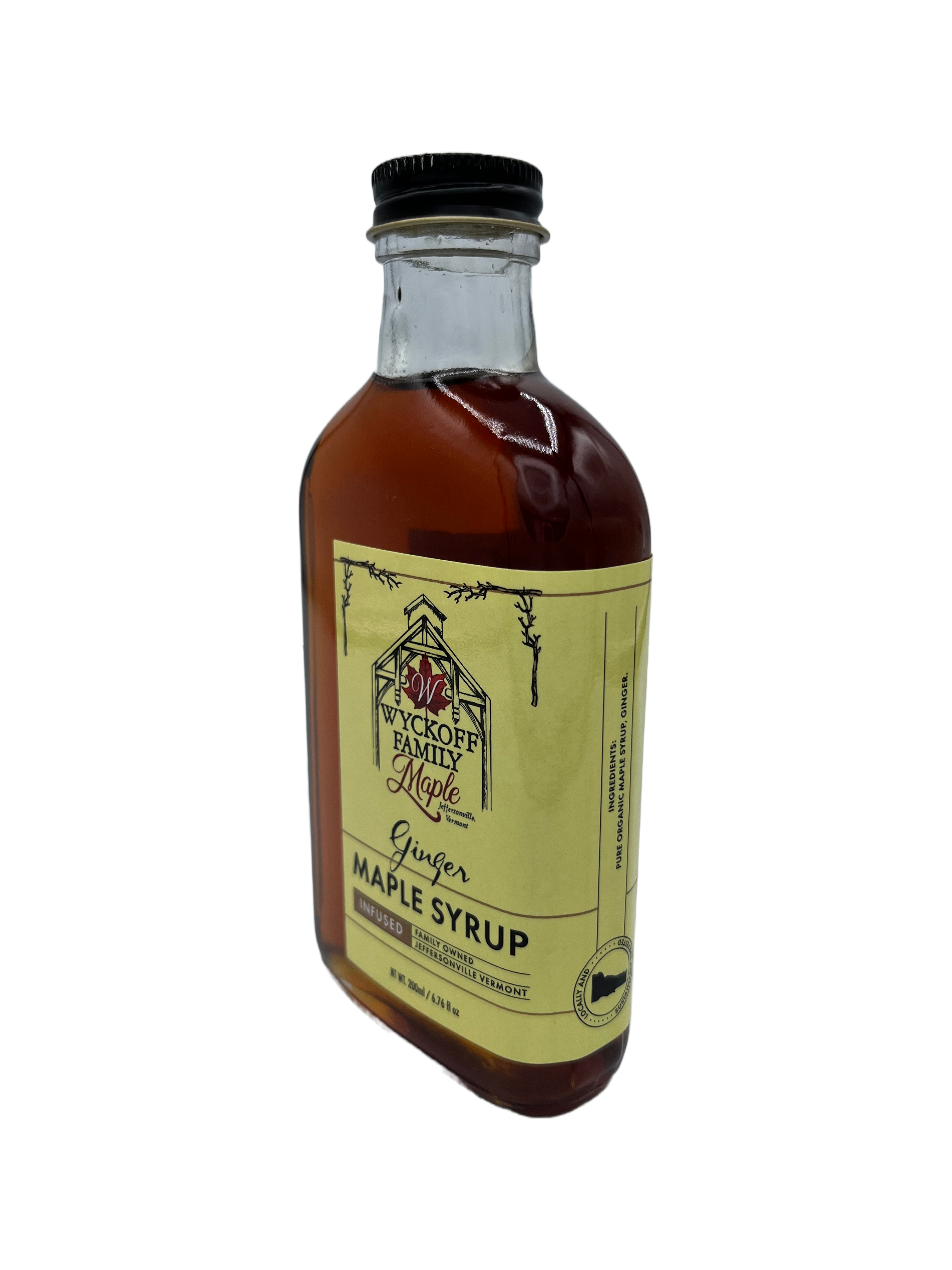 Ginger Infused Maple Syrup