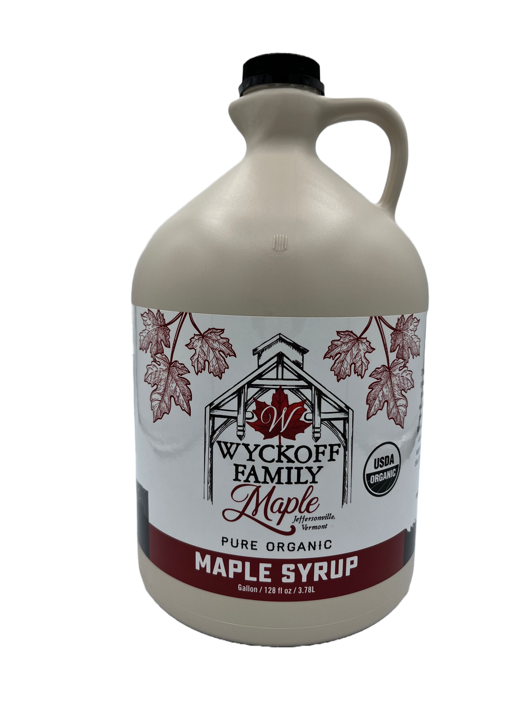 Gallon Pure Organic Maple Syrup - 128oz