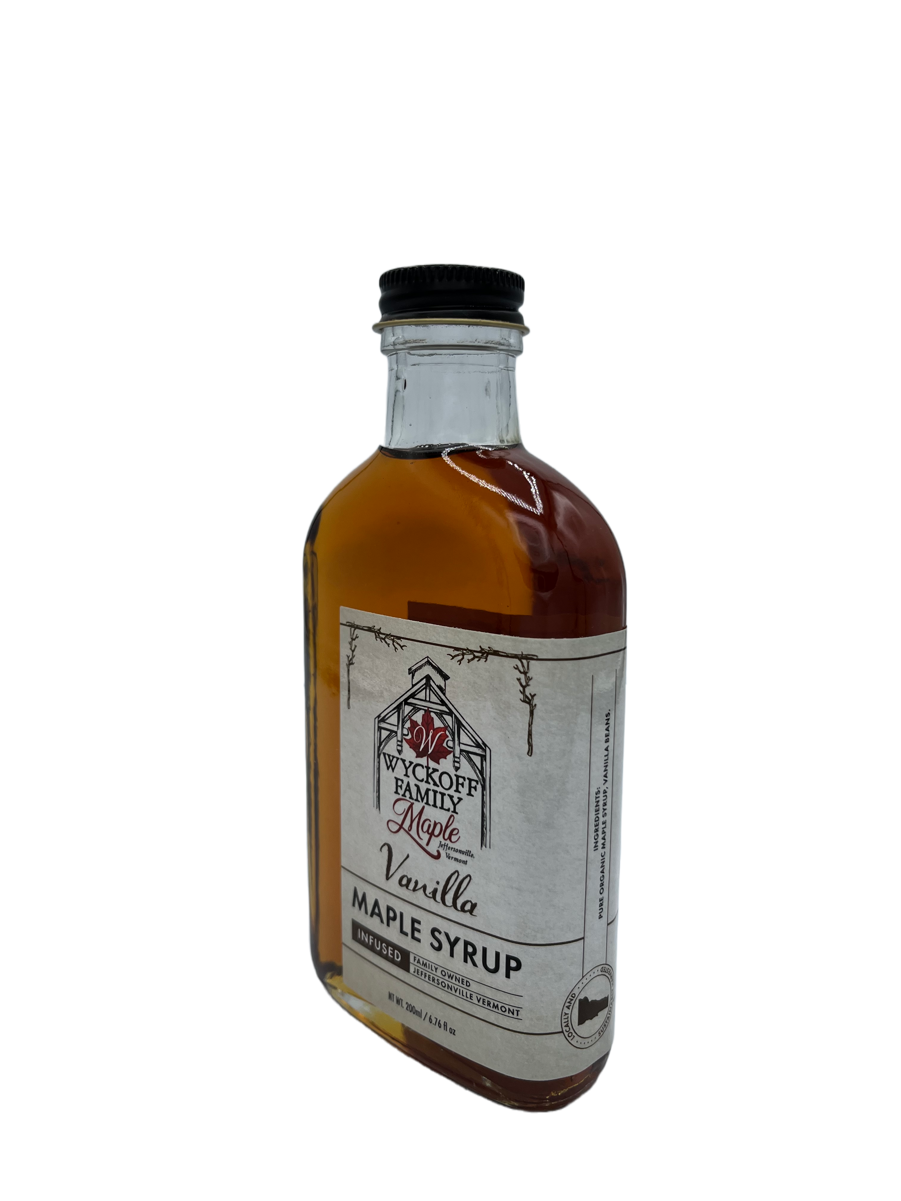 Vanilla Infused Maple Syrup