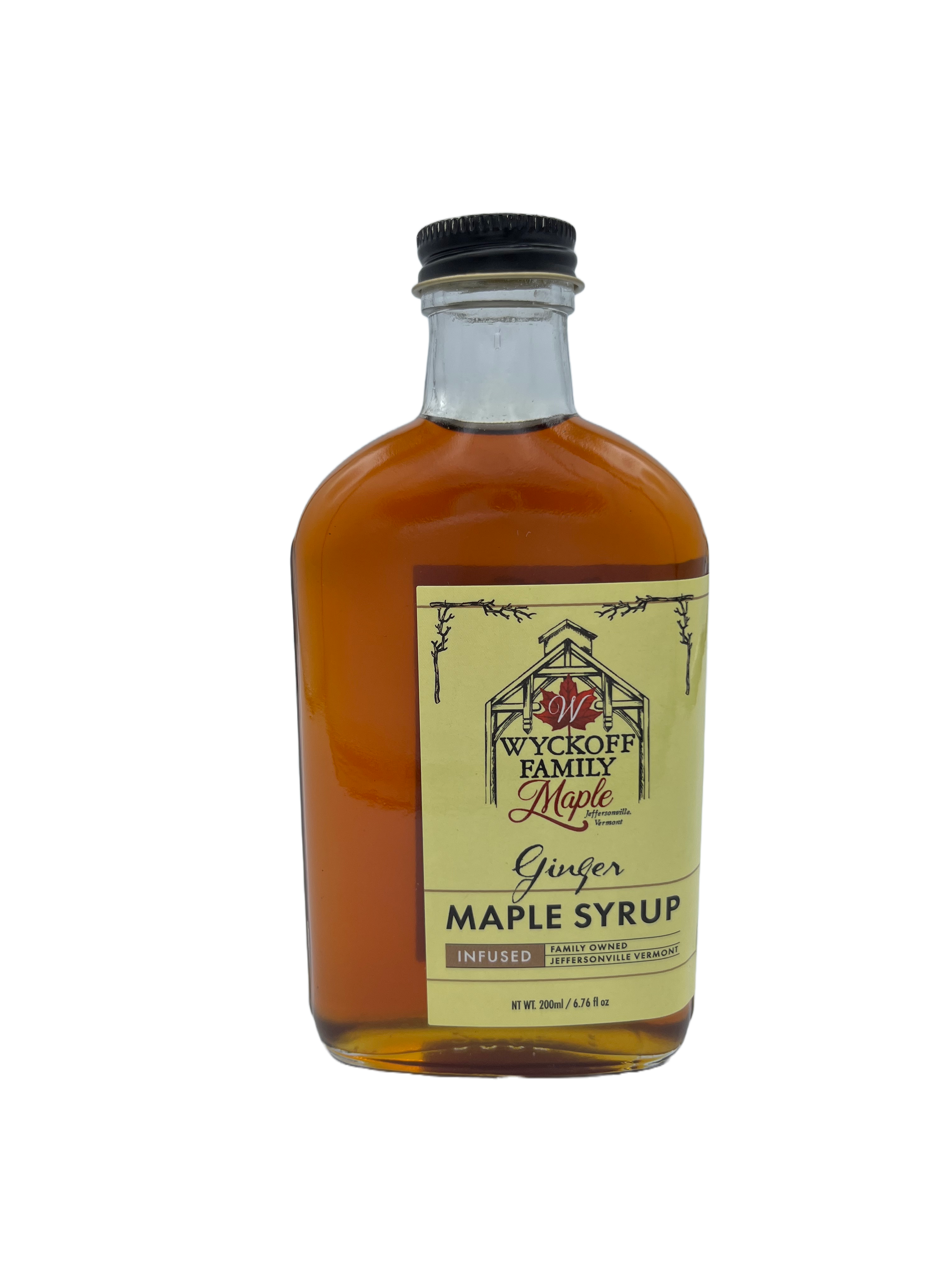 Ginger Infused Maple Syrup