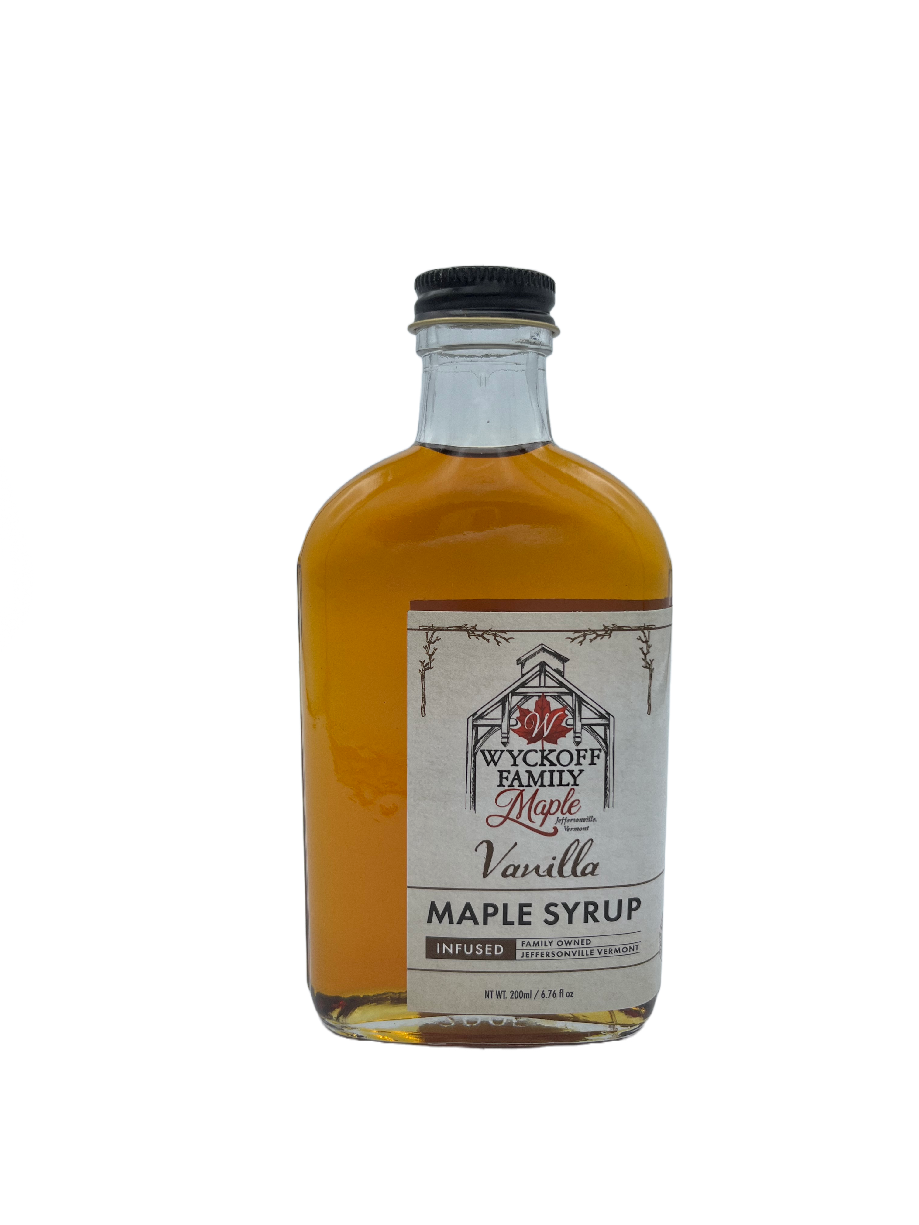 Vanilla Infused Maple Syrup