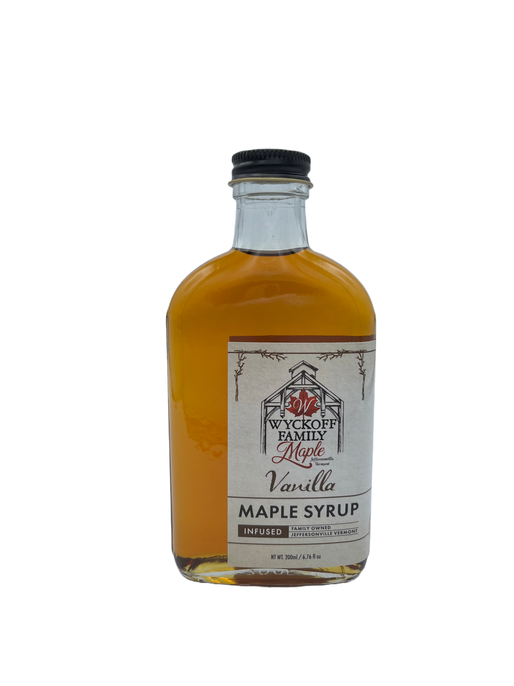 Vanilla Infused Maple Syrup