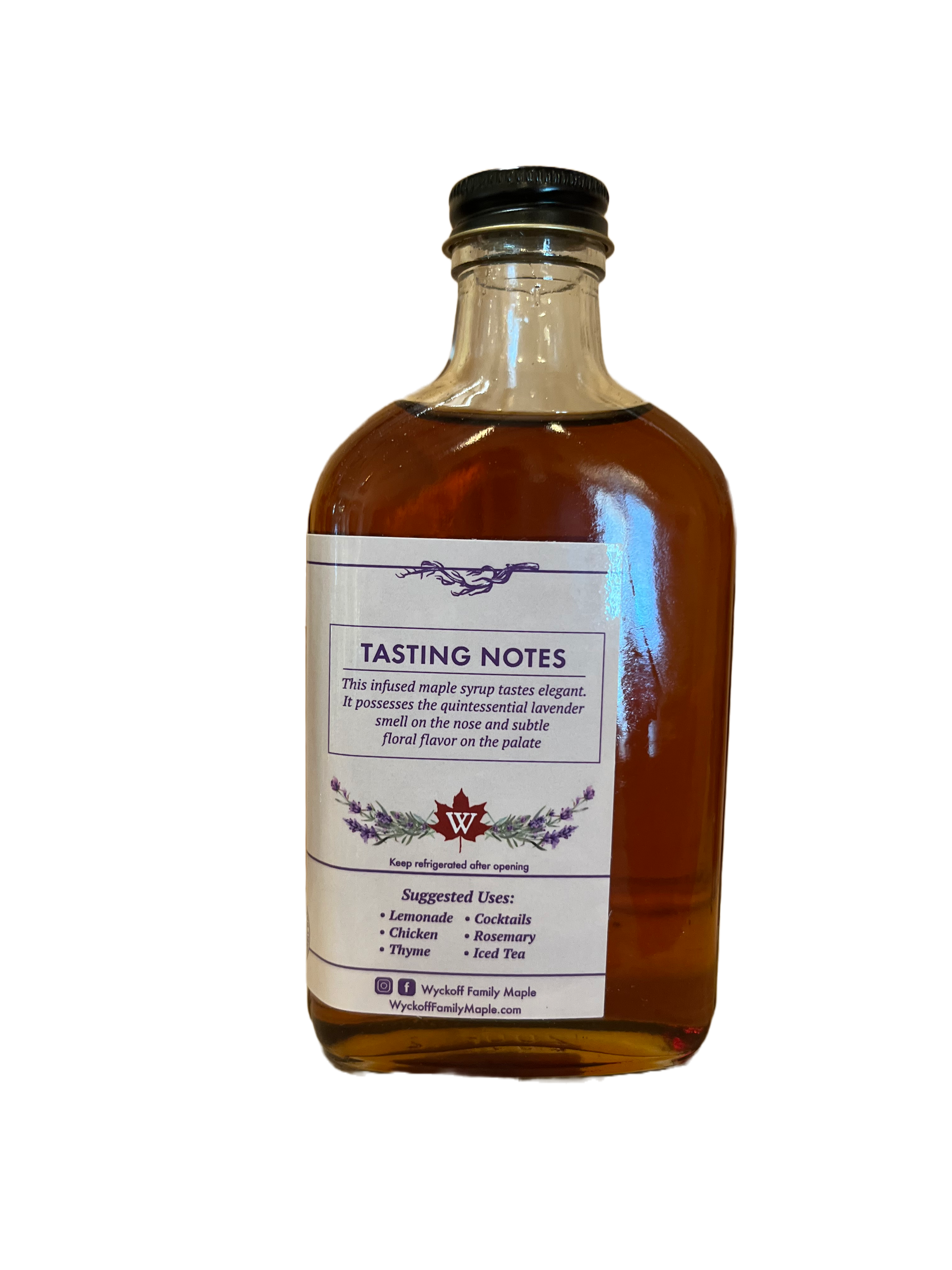 Lavender Infused Maple Syrup