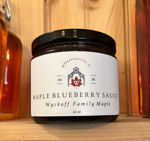 Maple Blueberry Sauce