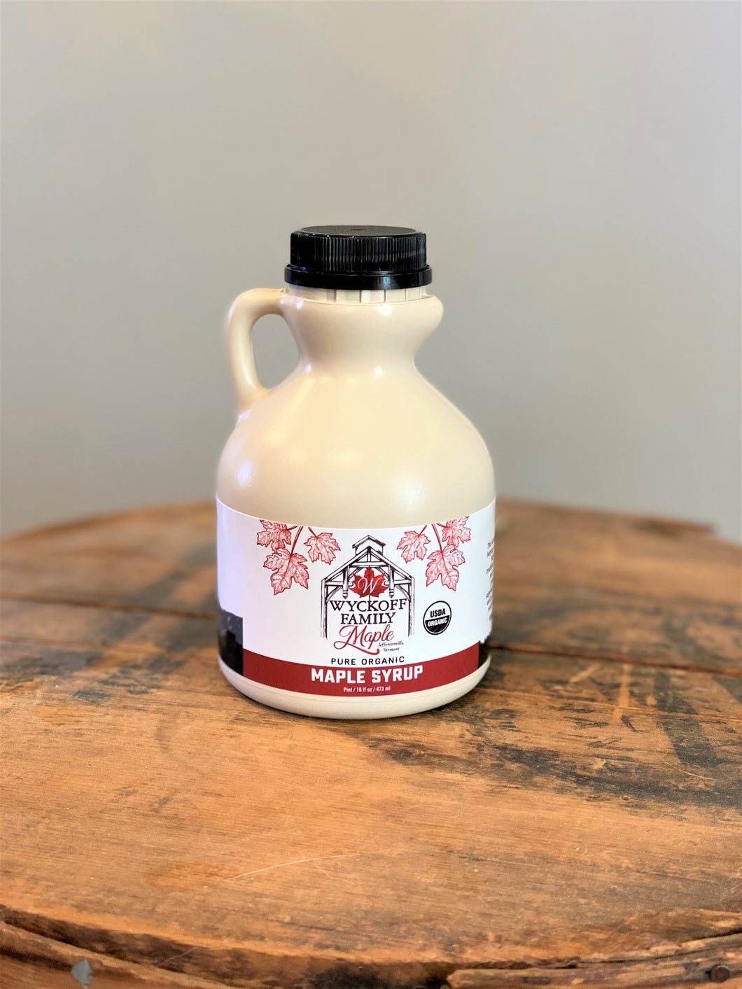 Pint Pure Organic Maple Syrup