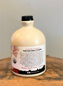Half Gallon Pure Organic Maple Syrup