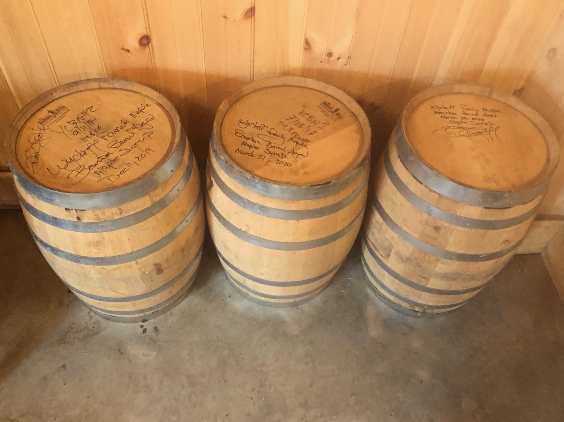 Bourbon Barrel Aged Maple Syrup